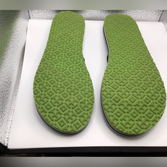 Tory Burch Blue Sandels in Large - Picture 2 of 4